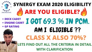 SYNERGY EXAM 2020 ELIGIBILITY CRITERIA | ARE YOU ELIGIBLE ? LETS FIND OUT