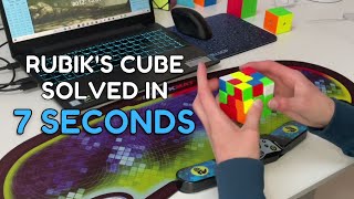 How I Solved a Rubik’s Cube in 7 SECONDS!