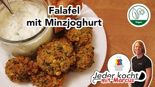 Jeder kocht - Falafel mit Minzjoghurt