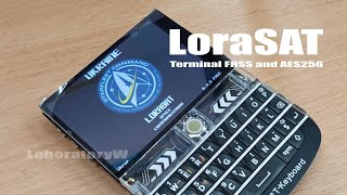 LoraSAT terminal emergency communication on T-Deck