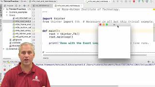 Python ev3dev - 03 MQTT - 02 Tkinter root window