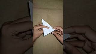 HOW TO MAKE A PAPER NINJA STAR || SHURIKEN || #papercraft #how #origami #shorts #shortsfeed #viral