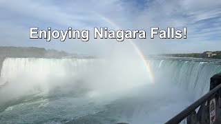 Enjoying Niagara Falls!