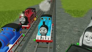 Sodor Online - Thoams Rides The Slingshot