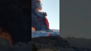 🌋 вулкан Этна на Сицилии взорвался глобальный п####ец #Катастрофы #Италия #Сицилия