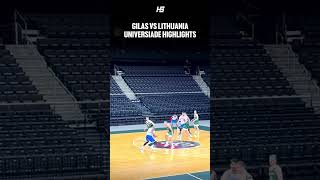 Gilas Pilipinas 🇵🇭 vs Lithuania Universiade 🇱🇹 Game Highlights Final Score: PH - 125 LT - 102