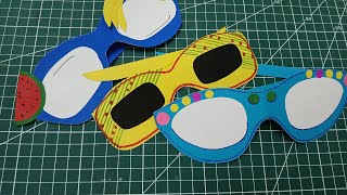 How to make summer paper craft / Paper craft for summer season