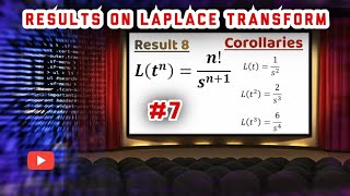 result 8 || Laplace transform|| LECTURE 6