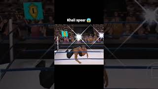 The great Khali spear to randy Orton WWE #short #wwe #viarlshort