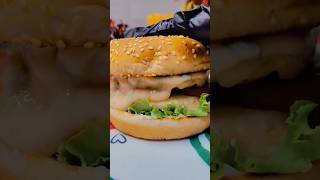 Make viral burger at home#food #shorts #trending