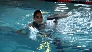 Daniela Ruah Goes Swimming On NICS LA