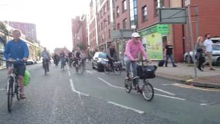 Manchester Critical Mass - July 2016 - On Whitworth Street West