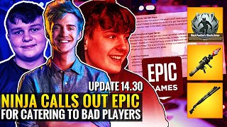 Ninja CALLS OUT Epic For Catering to BAD PLAYERS & FPS Issues | Clix & benjyfishy ROAST Each Other