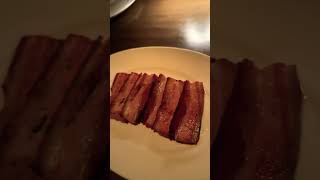 Steak with gold and bacon #food #rpm #shorts