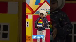 2.5 years old learning colours with fun-appreciate your child’s every small effort of learning#viral