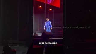 Wasted | Anirudh Ravichander| OUAT Singapore | Anirudh Concert #anirudh #anirudhconcert