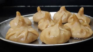 Steamed wheat modak recipe | Pooran ke modak | ukadiche modak | gavhache ukadiche modak