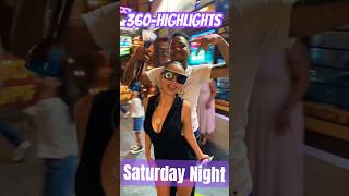 Saturday Night 360-Highlights 🥳. #360 #lasvegas #fremont