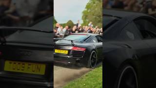 Audi R8 V8 LAUNCH CONTROL EPIC V8 SOUND! #shorts