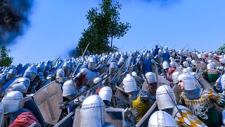 12 000 Heavy Knights VS 12 000 Footmans - Ultimate Epic Battle Simulator 2 - UEBS 2 - UEBS 2022