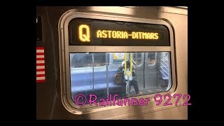 R160 (Q) train announcements to Astoria Ditmars Boulevard