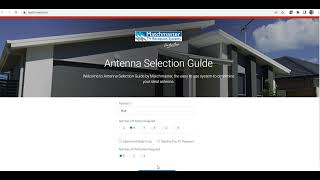 TV Antenna selection