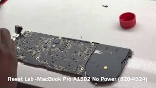 MacBook Pro A1502 No power (820-4924)