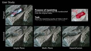 [IEEE TVCG] InpaintFusion: Incremental RGB-D Inpainting for 3D Scenes (User Study)