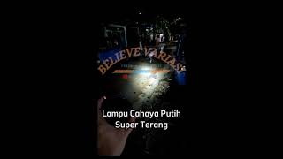 Review Outdoor Lampu Tembak LED Motor Mobil 12 Led Jaring Bulat Sorot Offroad CWL | Believe Variasi