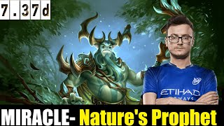 🤯MIRACLE- [Nature's Prophet] CARRY  7.37D - DOTA 2 HIGHEST MMR #dota2  #dota2gameplay  #miracledota