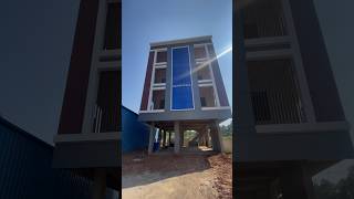 Modern building, Before after video | Acp glass design building | Front glass and  ACP Design |