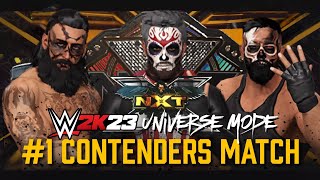 Daniel Cross vs Victor Alexander vs Vincent Abbott | CAW UNIVERSE MODE | WWE2K23