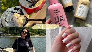 VLOG|| сделала губы, гуляем в парке, новый уход за волосами