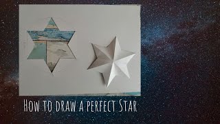 Cum desenăm o stea - tutorial - How to draw a Star