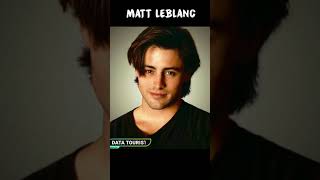 Matt LeBlanc Evolution #shorts #friends Joey Tribbiani