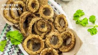 AIR FRYER ONION RINGS