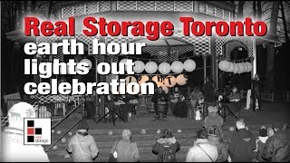 Earth Hour "Lights Out" Celebration - Real Storage Toronto