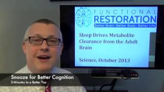 Sleep, Your Brain and Memory Loss