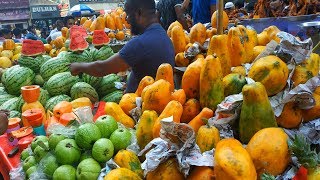 Chawkbazar fruits market, Bangladeshi Iftar Recipe in Chawkbazar Iftar Market in bd