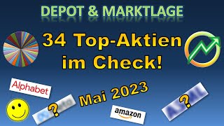 34 Top-Aktien aus meinem Depot im Check! - Mai 2023 - Von Accenture über Bico bis Zoetis