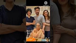 Madhuri Dixit with family #madhuri and #bollywood #actor #shortvideo #youtubeshorts