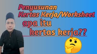 Kertas Kerja (WorkSheet) - Siklus Akuntansi Perusahaan Jasa