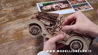 Ugears Roadster VM-01 - Modelli Ugears