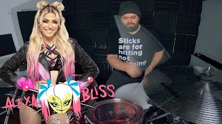 Alexa Bliss WWE Theme Song Fight Me Drum Cover