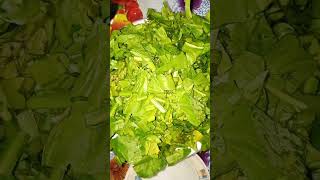 saag recipe/cooking with shazia#shorts