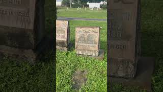 Two very old graves in West Palm Beach #cemetery #headstone #graves #haunted #trending