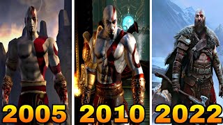 Evolution of God Of War (2005-2022)