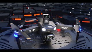 KF104 MAX 8K Drone 3-Axis Gimbal Obstacle Avoidance 5G GPS Quadcopter