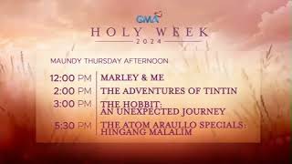 GMA Holy Week 2024: Maundy Thursday Afternoon Schedule [28-MAR-2024]