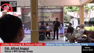 Cofee morning & Diskusi publik Aliansi TLPU BPS Toraja